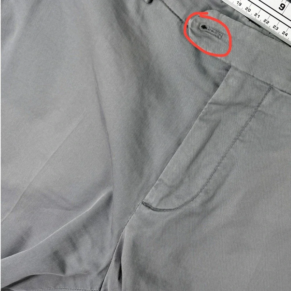 Brunello Cucinelli Italian Fit Chino Pant Size US 34x29 Mens Gray